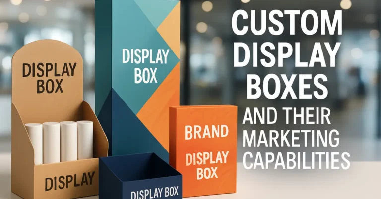 How Custom Display Boxes Extend Your Marketing Capabilities